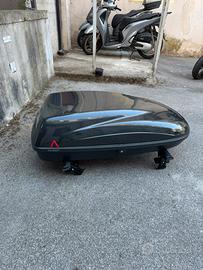 Baule da tetto g3 completo di barre Farad