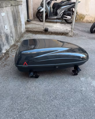 Baule da tetto g3 completo di barre Farad