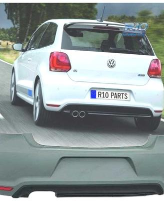 PARAURTI POSTERIORE VOLKSWAGEN VW POLO 09-14 LOOK 