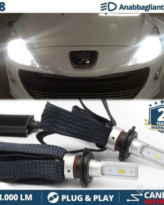 KIT FARI LED CANBUS Peugeot 308 H7 6500K 8000LM