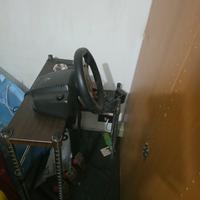 Logitech g25 con pedaliera-cambio-telaio