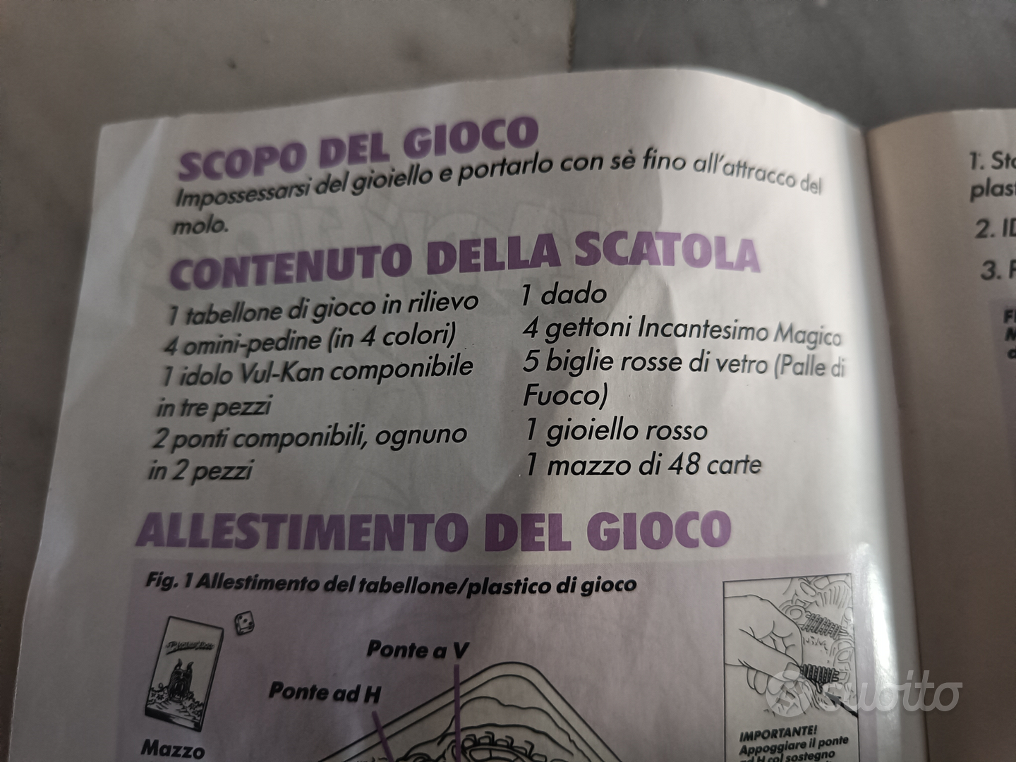 L'isola Di Fuoco MB PRIMA EDIZIONE ORIGINALE Anni - Tutto per i bambini In  vendita a Caserta