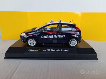 MODELLO  FIAT GRANDE PUNTO CARABINIERI NO BURAGO