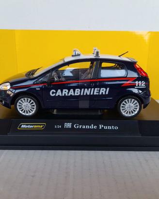 MODELLO  FIAT GRANDE PUNTO CARABINIERI NO BURAGO