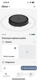 Roomba aspira e lava