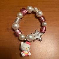 Bracciale Hello Kotty fatto a mano