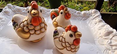 set 3 galline Thun, grande, media e piccola