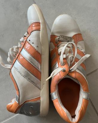 Scarpa frankie morello bianco aragosta