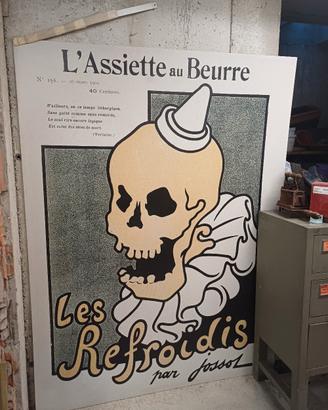 4 pannelli forex 150x200 rivista antica francese 