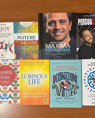 Lotto libri psicologia e benessere