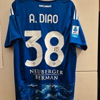 Como - Maglia Gara Home 2025/26 - Autografata