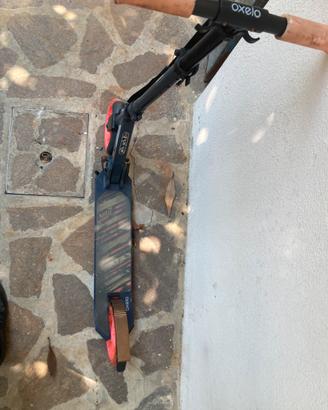 monopattino oxelo mid 7 blu-arancione