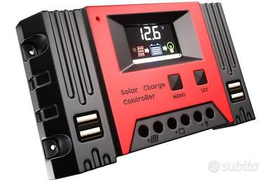 Regolatore di carica centralina 60 Ah con display