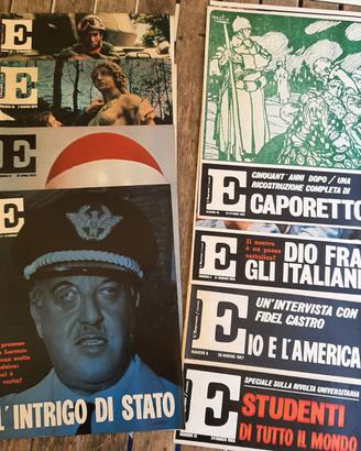 2 - Riviste L’Espresso 1967–1970