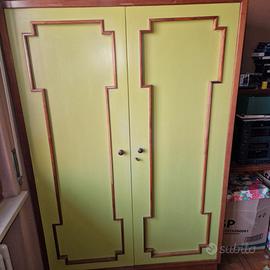 Armadio colore pastello camera bambini