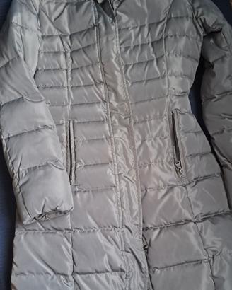 Piumino lungo grigio Ellesse