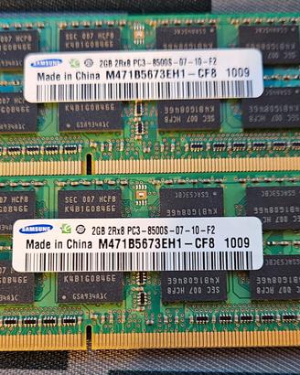 DDR3 SO-DIMM 1066MHz (PC3-8500)
