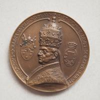 Medaglia di Pio XI - Monumento per il papa a Desio
