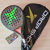 PROMO Padel Drop Shot Neko in carbonio 12K