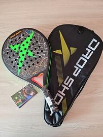 PROMO Padel Drop Shot Neko in carbonio 12K