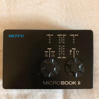 Scheda audio Motu MicroBook II prima serie RIBASSO