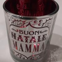 porta candela / bicchierino natalizio