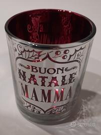 porta candela / bicchierino natalizio