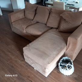 Divano tre posti più penisola, e divano due posti