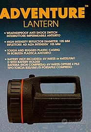 Torcia sub nuova con 2 lampadine