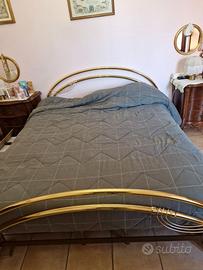 Letto in ottone matrimoniale