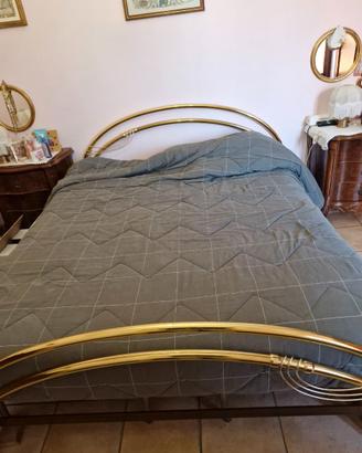 Letto in ottone matrimoniale