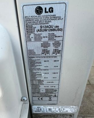 Macchina esterna funzionante