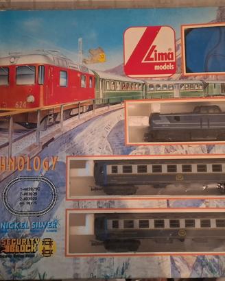 Trenino Lima motorizzato con rotaia