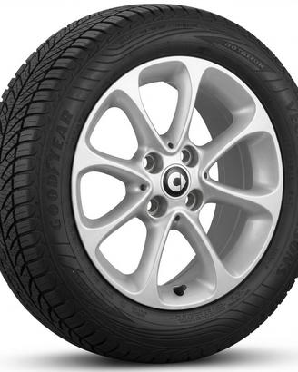 4 Cerchi da 15' in Lega - Smart - Fortwo Forfour 4