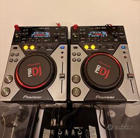 Coppia Pioneer CDJ-400