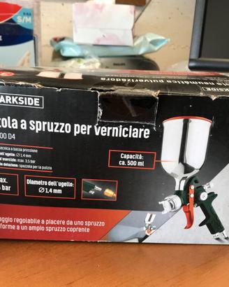 PISTOLA A SPRUZZO PNEUMATICA PER VERNICIARE