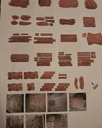 Stampi per decorazioni muro
