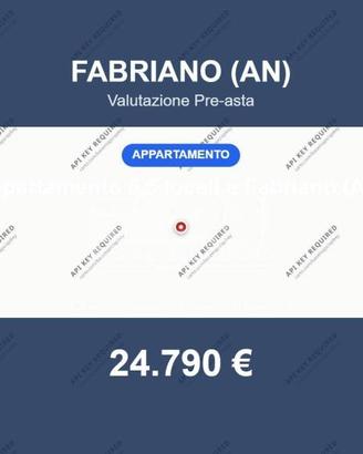 Immobile in asta di 62 m² a Fabriano