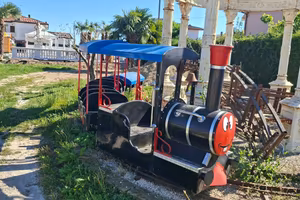 Trenino con rottaie