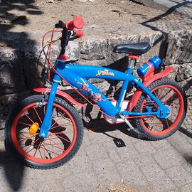 Bici Spiderman 16 pollici