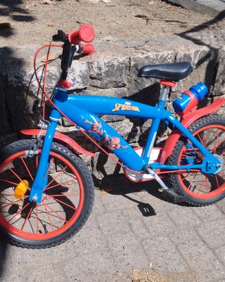 Bici Spiderman 16 pollici