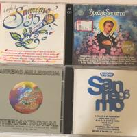 4 cd  originali dedicati al Festival di Sanremo