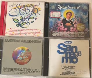 4 cd  originali dedicati al Festival di Sanremo
