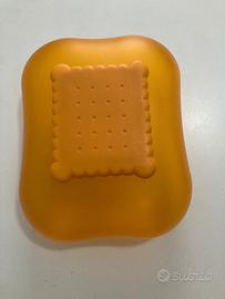 Alessi portabiscotti arancione