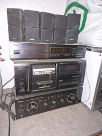 stereo con casse Bose