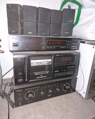 stereo con casse Bose