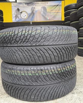 2 Gomme 255/40R19 Michelin Invernali 95% residui
