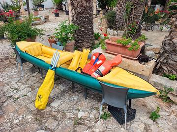 Kayak biposto Gumotex 380 tessuto telato Nitrilor