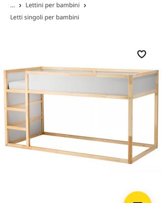 Letto kura usato