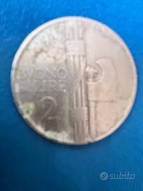 VITTORIO EMANUELE III Buono da 2 lire del 1924